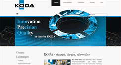 Desktop Screenshot of koda-gmbh.de